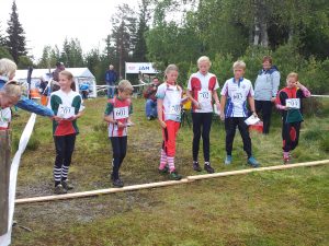 Førsteetappa KM stafett 11-12 på Hajern 2013